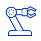 Robotic arm icon