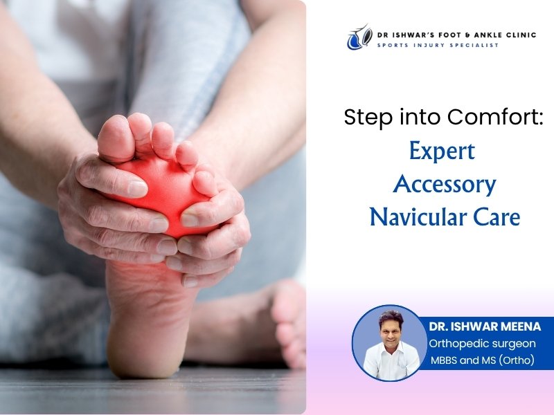 Dr. Ishwar Meena - Best Podiatry Specialist in Jaipur providing expert Accessory Navicular care and foot pain treatment